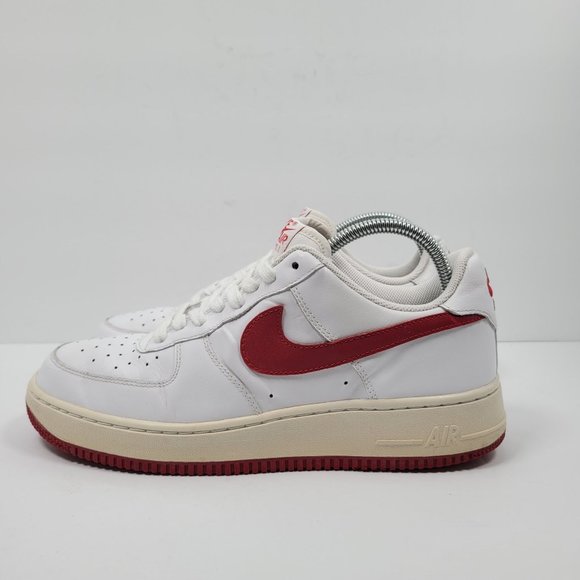 Nike Air Force 1 '07 2008 Low 'Varsity Red' Men's Shoes 315122-163 US Size 9 - Picture 2 of 8